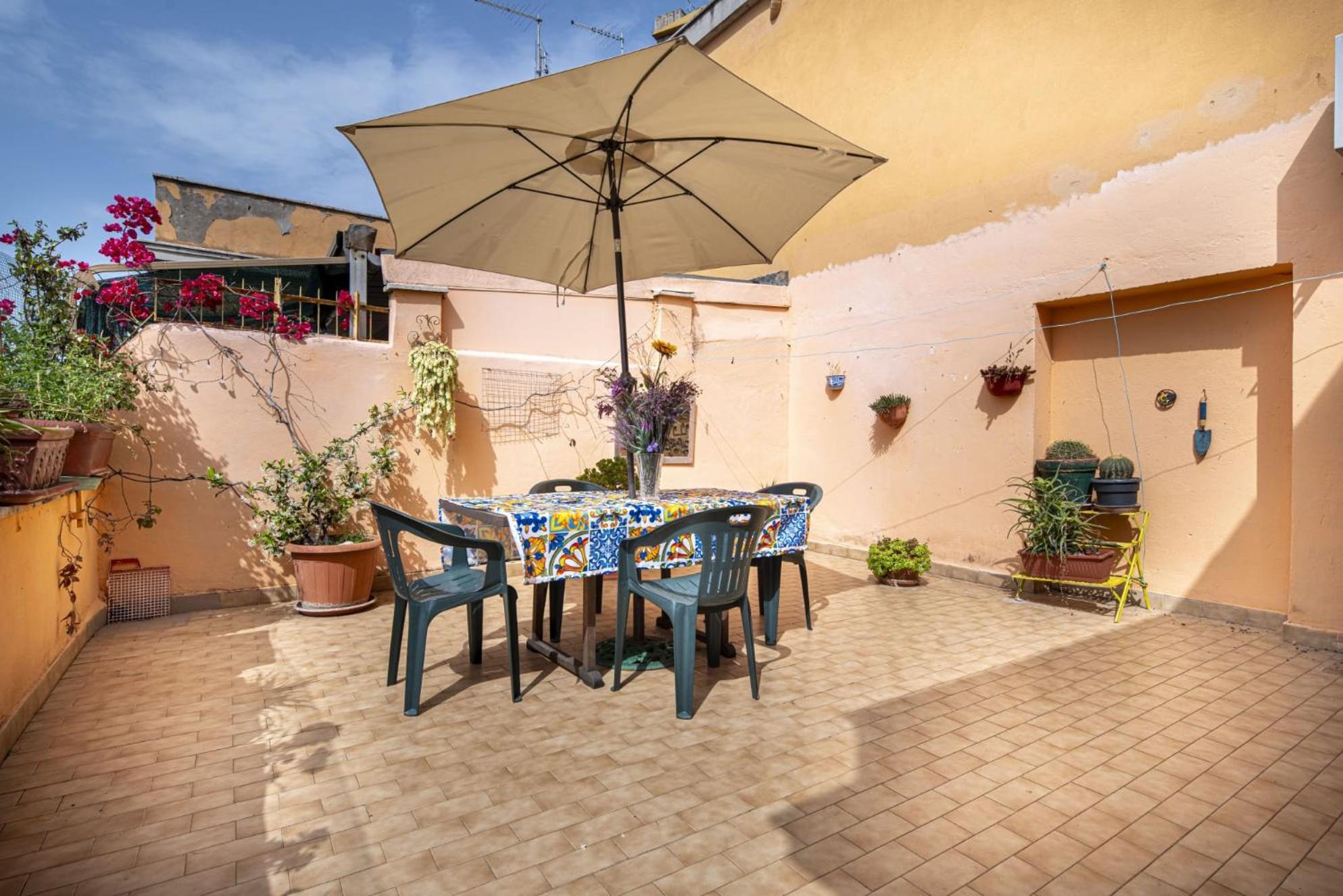 Апартаменти Carola'S Terrace / La Terrazza Di Carola Рим Екстер'єр фото